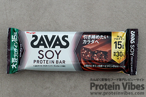 ザバス ソイプロテインバー ビターチョコ味