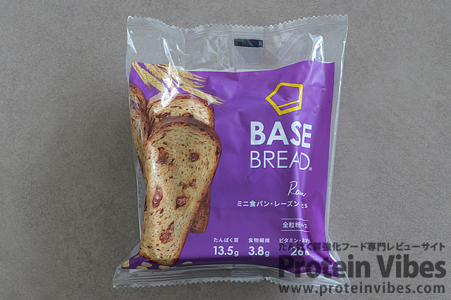 ベースブレッド ミニ食パン レーズン
