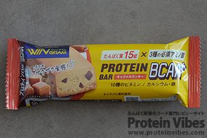 ウィングラム プロテインバー BCAA キャラメルクッキー