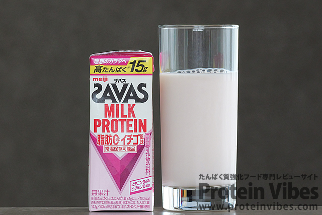 ザバス ミルクプロテイン 脂肪0 イチゴ 200ml