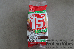 ヘルシークラブ プロテイン 15 ウエハース カカオ味