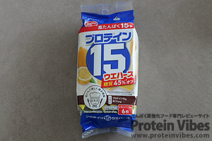 ヘルシークラブ プロテイン 15 ウエハース レモンバニラ