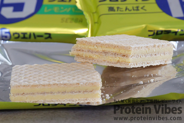 ヘルシークラブ プロテイン 15 ウエハース レモンバニラ
