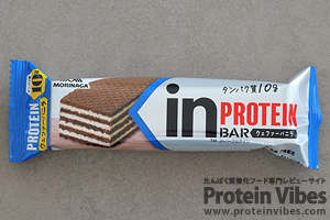 in バー プロテイン ウェハー バニラ