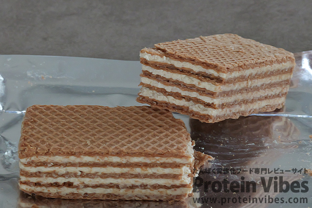 in バー プロテイン ウェハー ヨーグルト