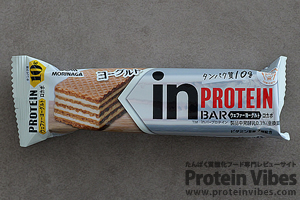 in バー プロテイン ウェハー ヨーグルト